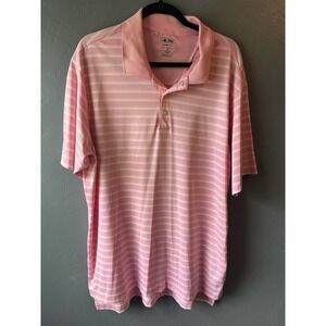 Adidas ClimaLite Pink Golf Polo Shirt 2XL